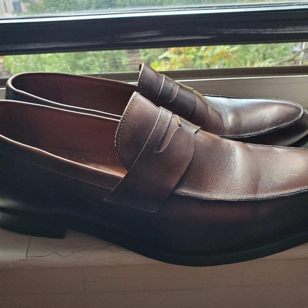 Brooks Brothers 1818 Brown Penny Loafers